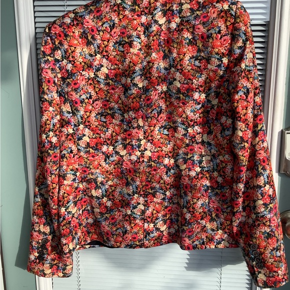 Zara Multicolor Floral Blazer - Picture 4 of 4